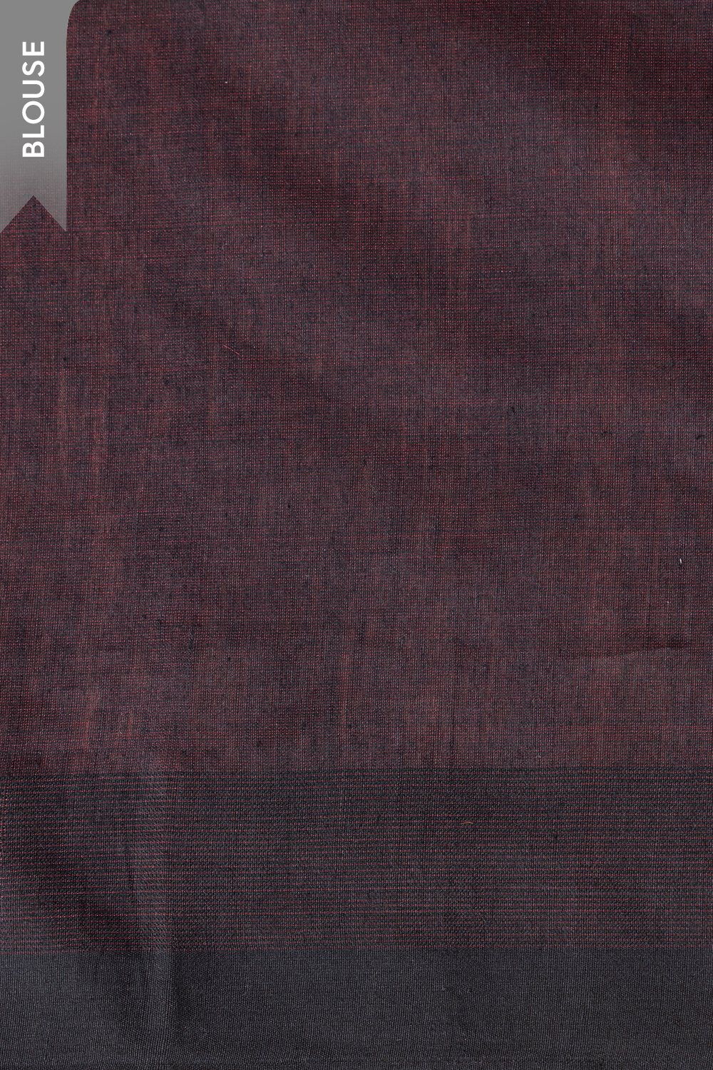 Dark Red Bengal Pure Silk Cotton Jamdani Saree image number null