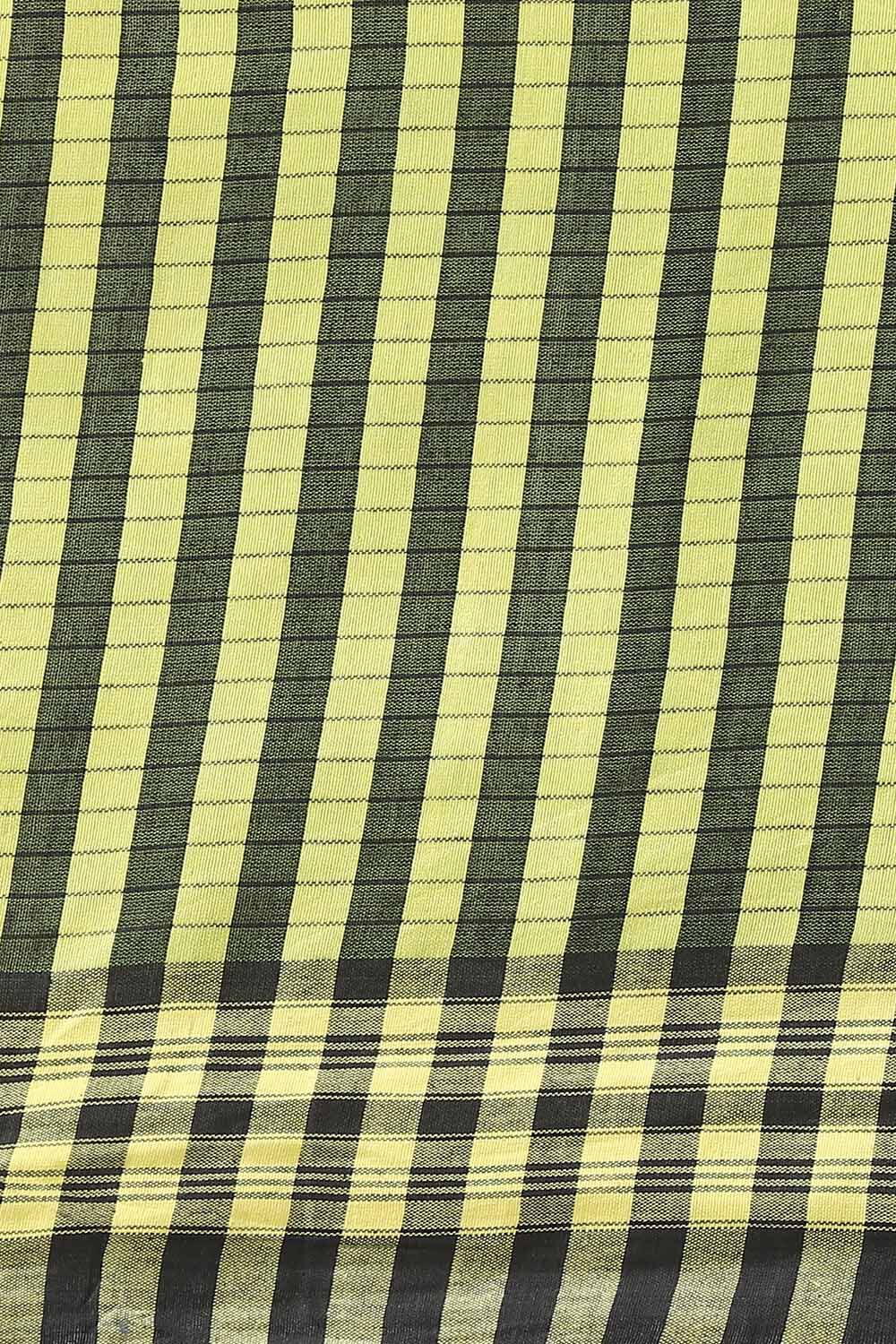 Green Pure Tussar Silk Bhagalpuri Saree image number null