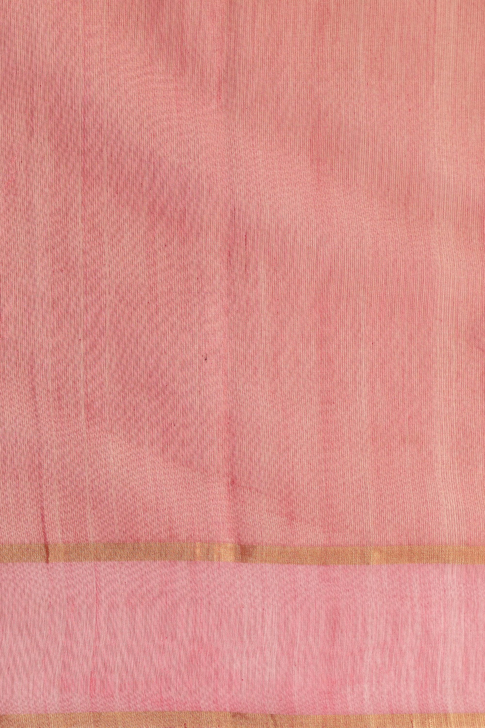 Pink Woven Pure Tissue Cotton Chanderi Saree image number null