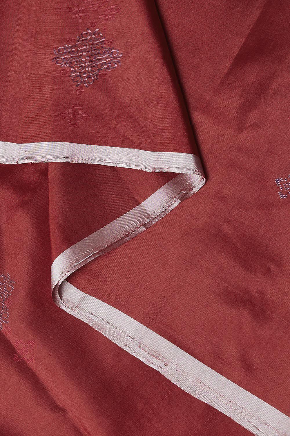 Red Pure Soft Silk Saree image number null