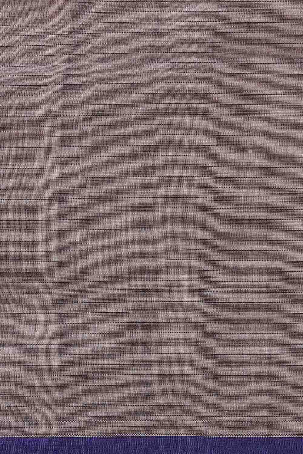 Beige Pure Cotton Jamdani Saree image number null