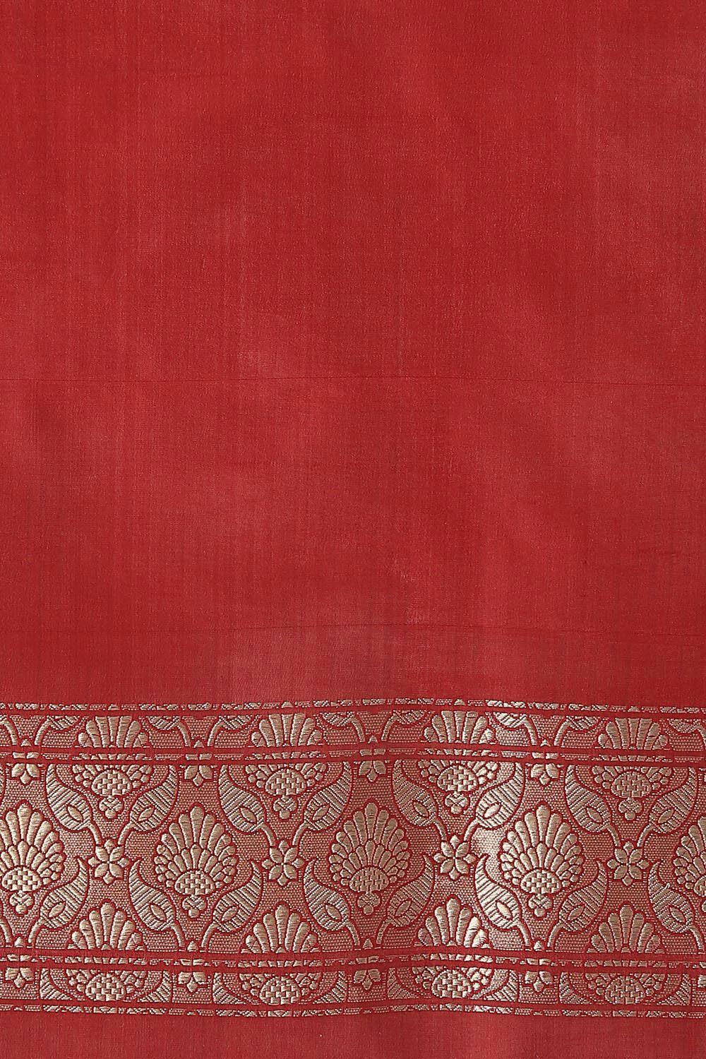 Red Pure Silk Banarasi Saree image number null