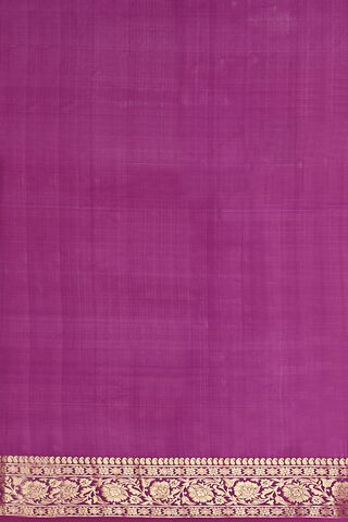 Dark Violet Silk Viscose Woven Saree thumbnail image number null