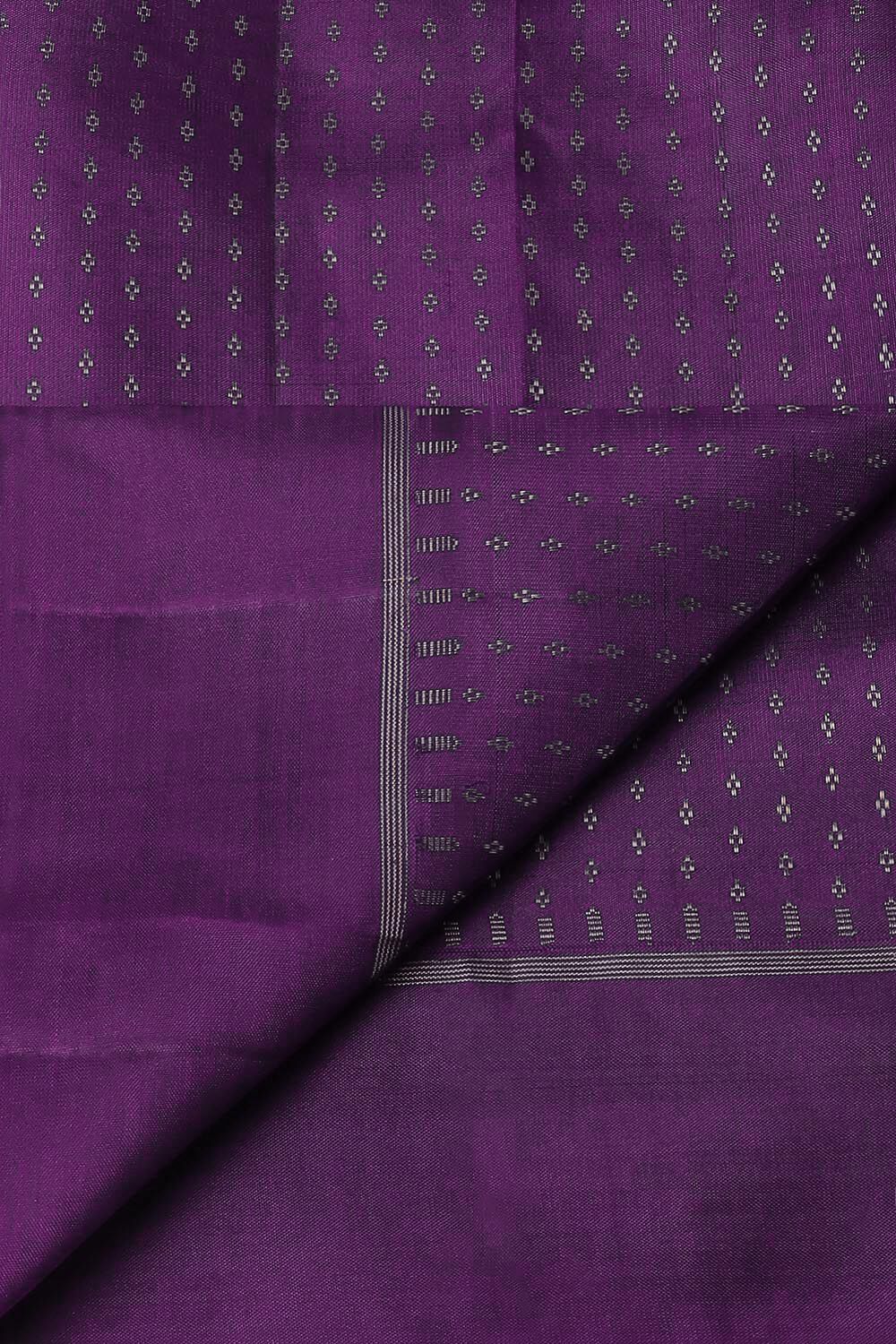 Yellow Pure Silk Kanjivaram Saree image number null