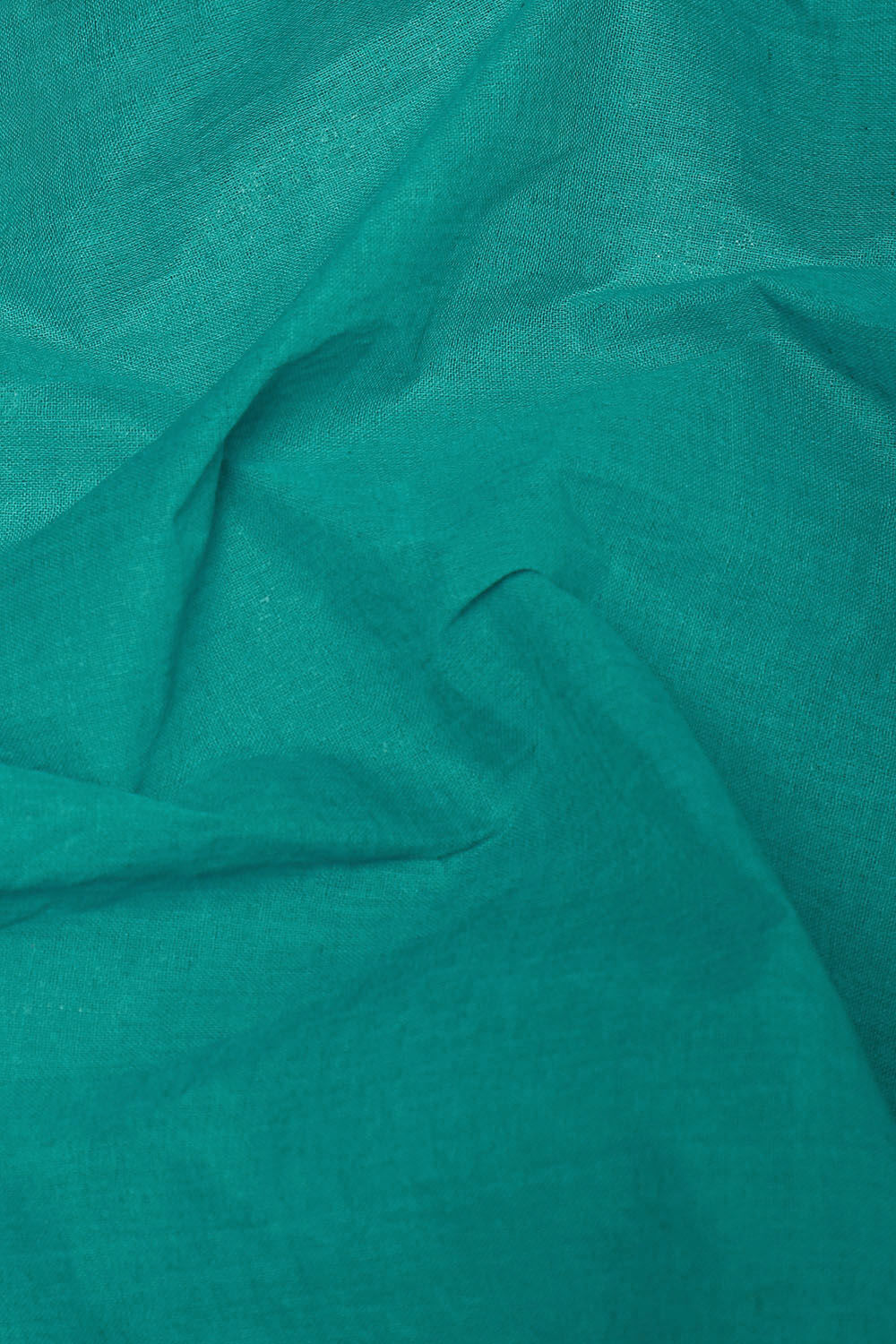 Green Pure Cotton Bengal Saree image number null