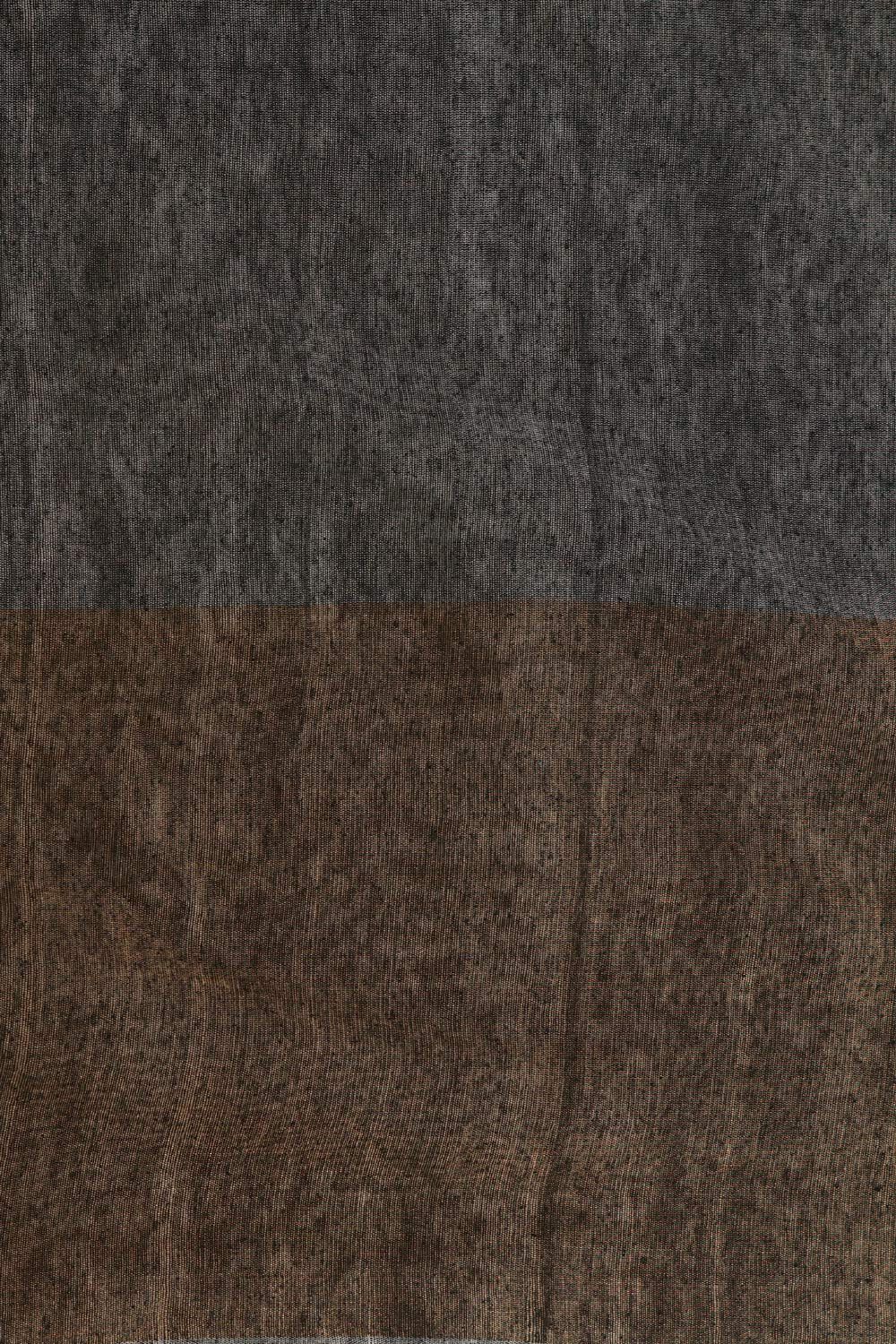 Grey Woven Pure Tissue Vanya Bengali Saree image number null