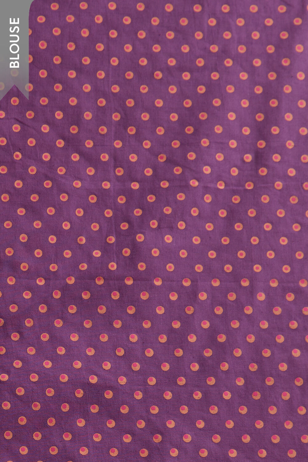 Violet Screen Printed Pure Kota Bengal Saree image number null