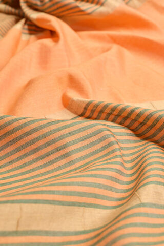 Green Bhagalpur Woven Silk Viscose Saree thumbnail image number null