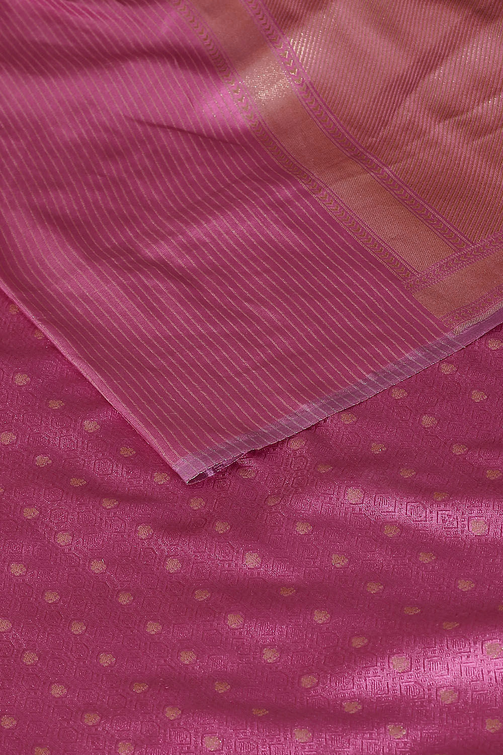 Pink Pure Silk Banarasi Saree image number null