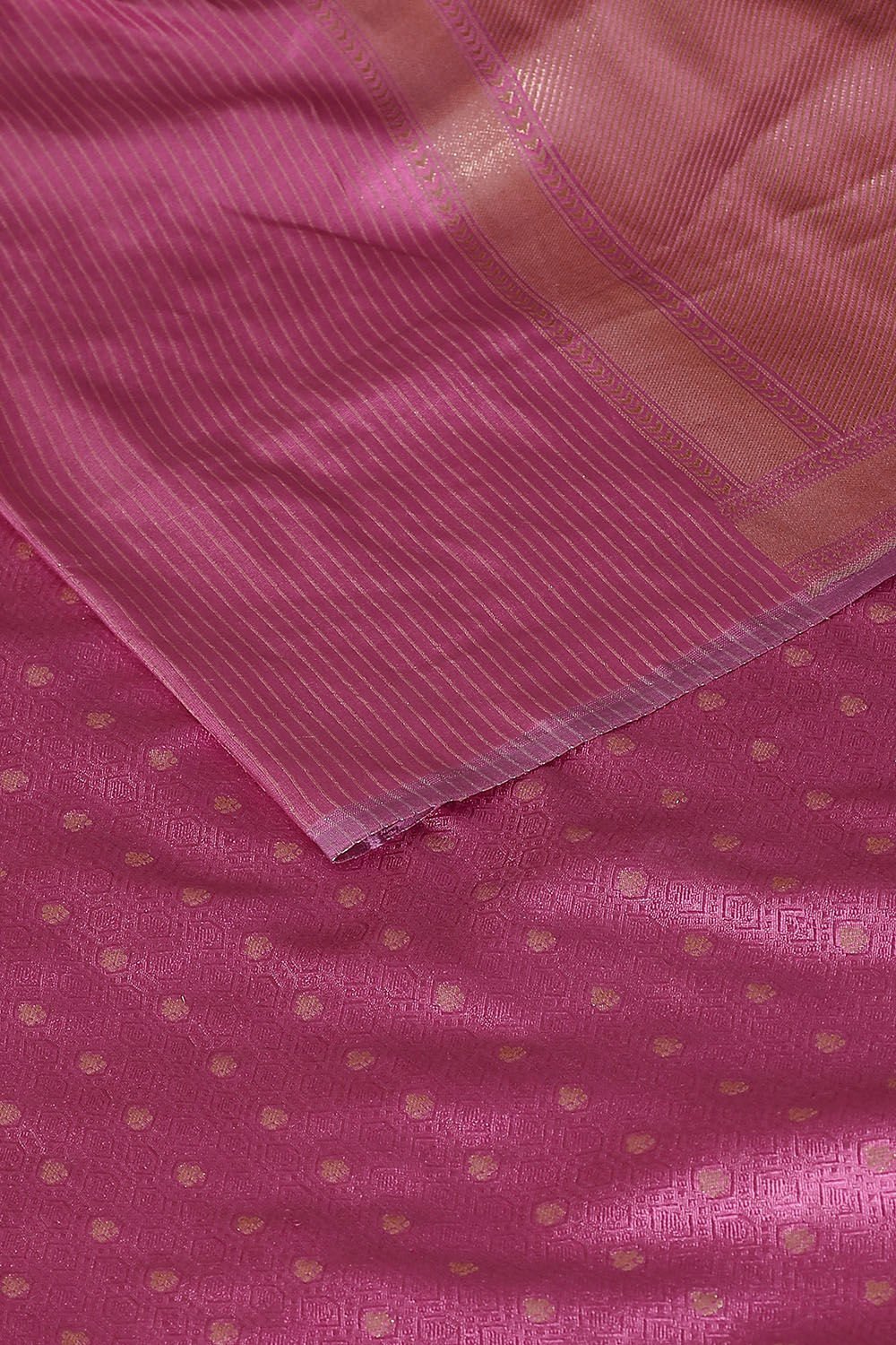 Pink Pure Silk Banarasi Saree image number null