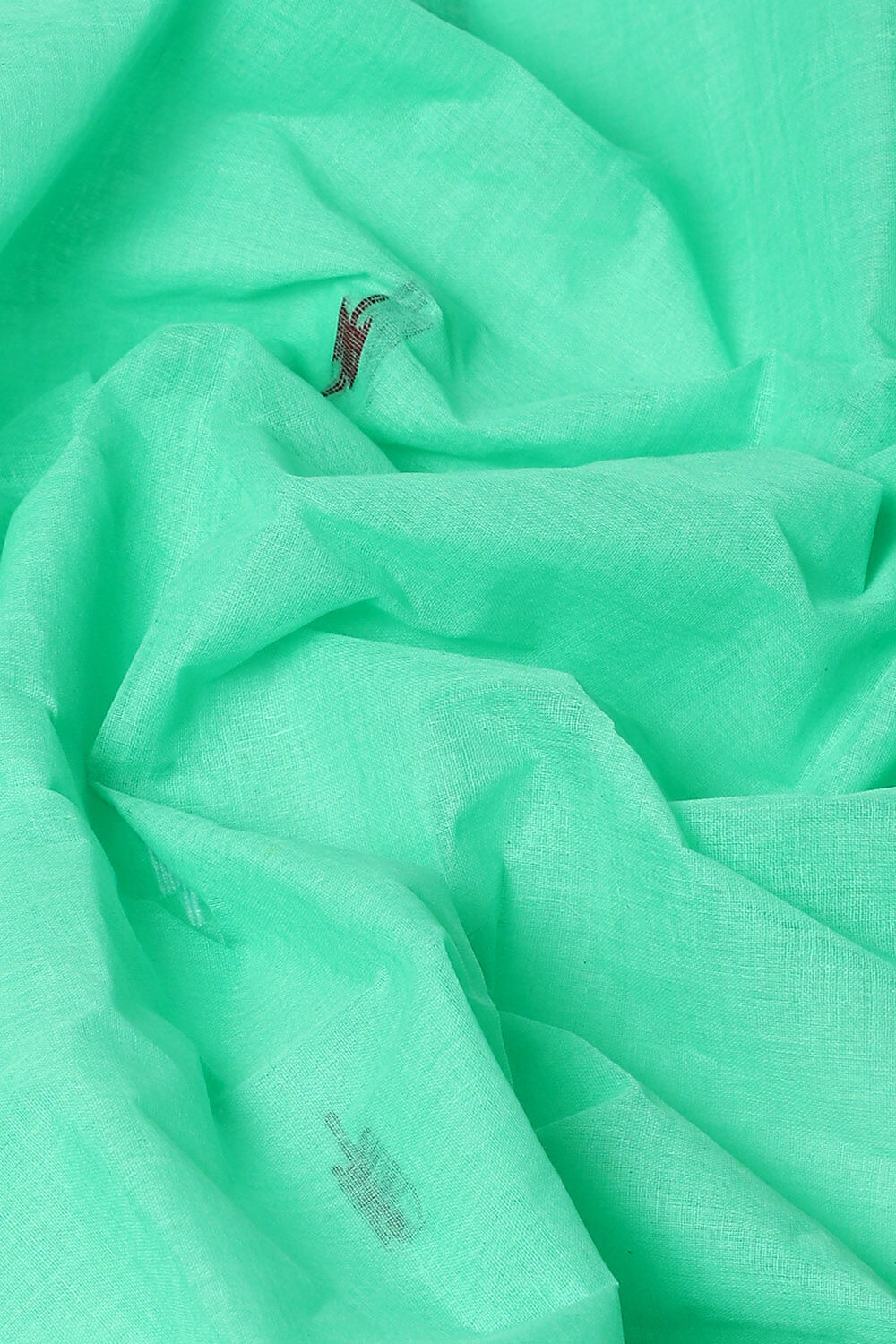 Light Green Pure Cotton Bengal Saree image number null