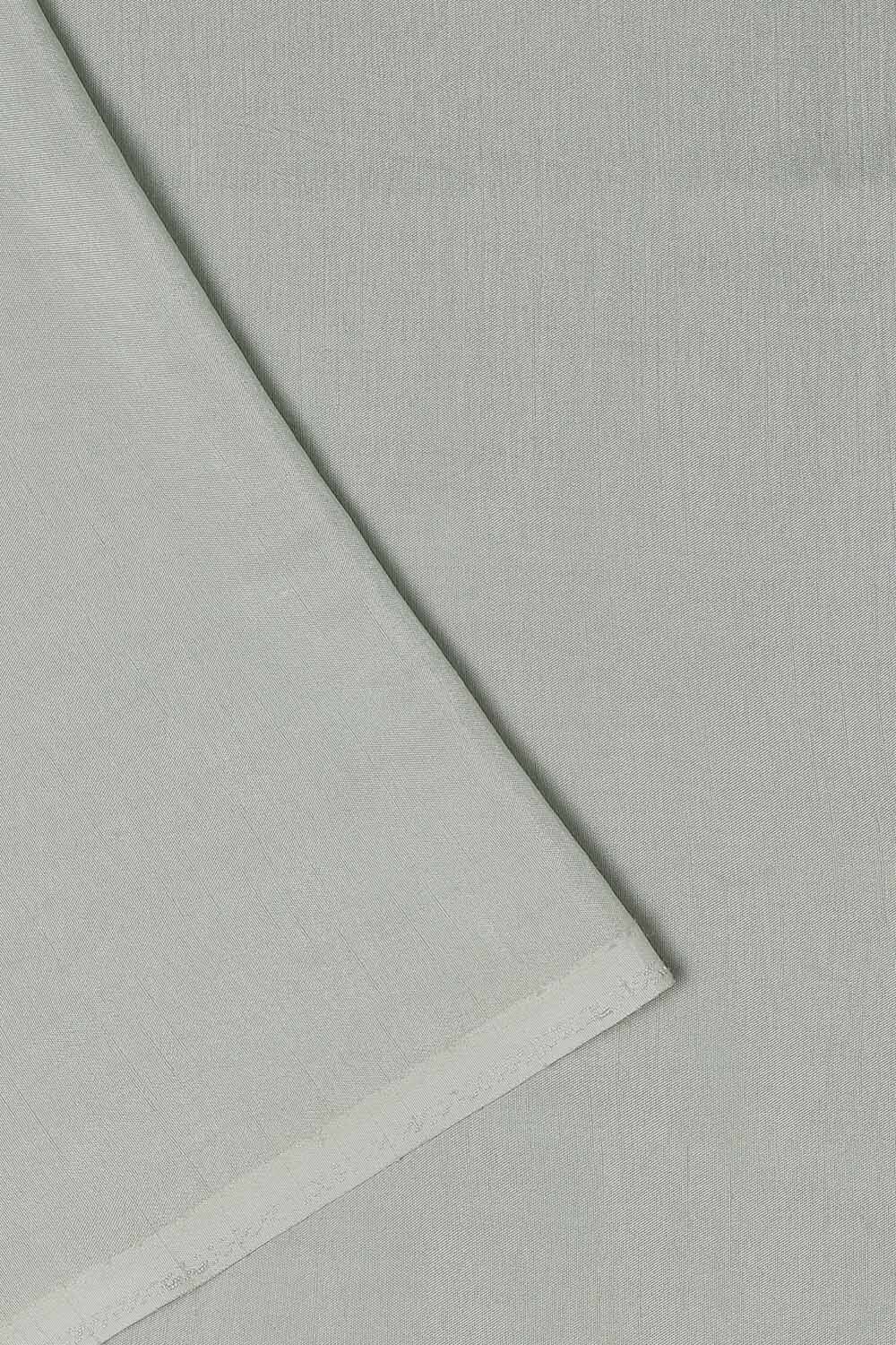 Light Green Silk Cotton Embroidered Unstitched Suit Set image number null