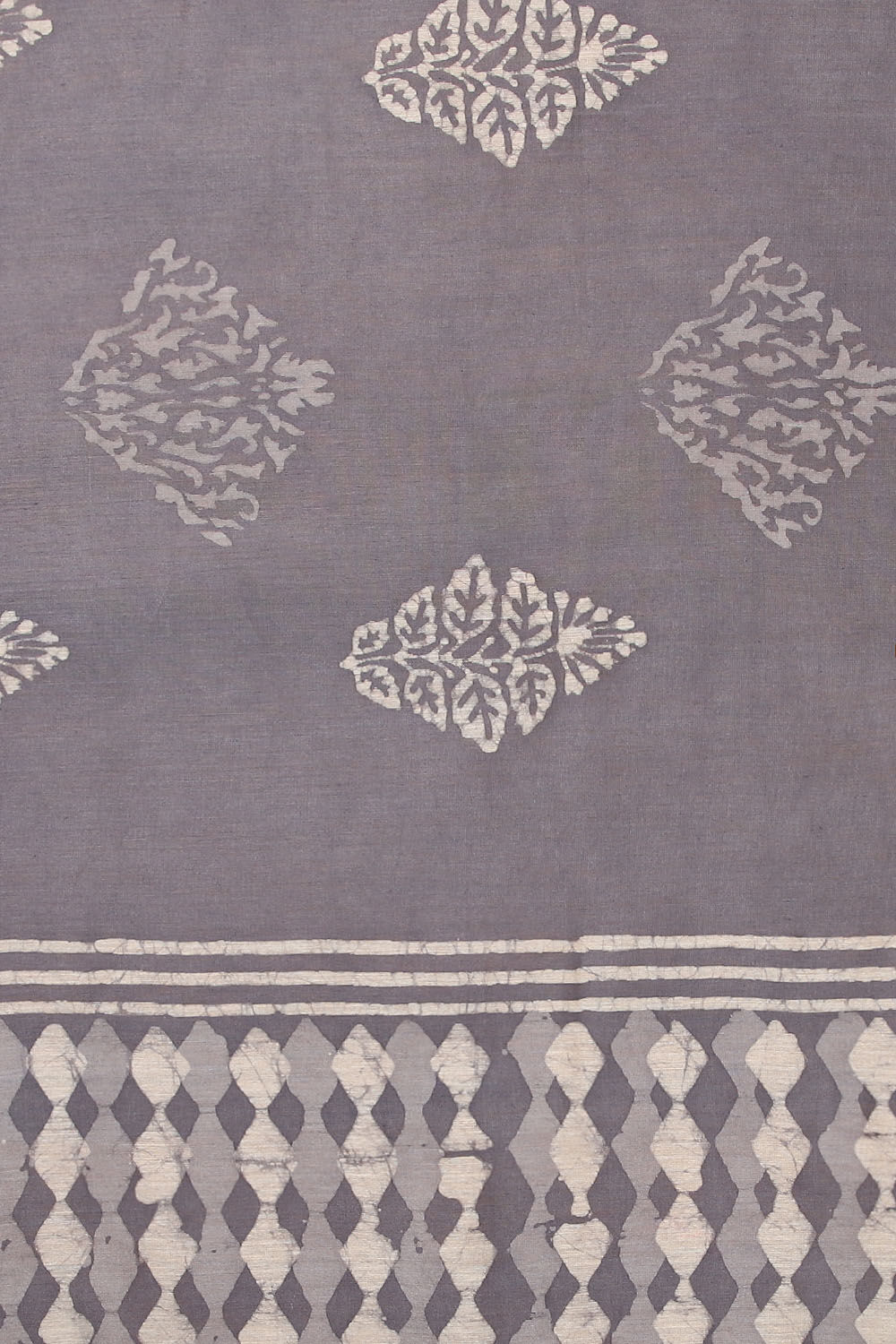 Orange Rajasthan Block Printed Silk Cotton Suit image number null