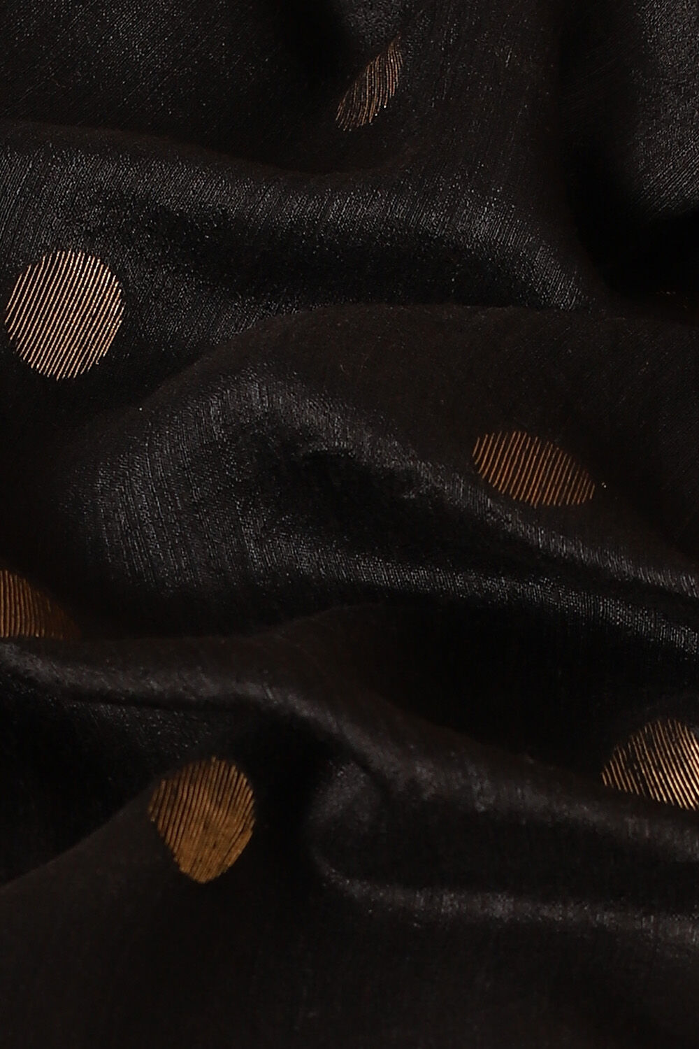 Black Pure Silk Vanya Jamdani Saree image number null