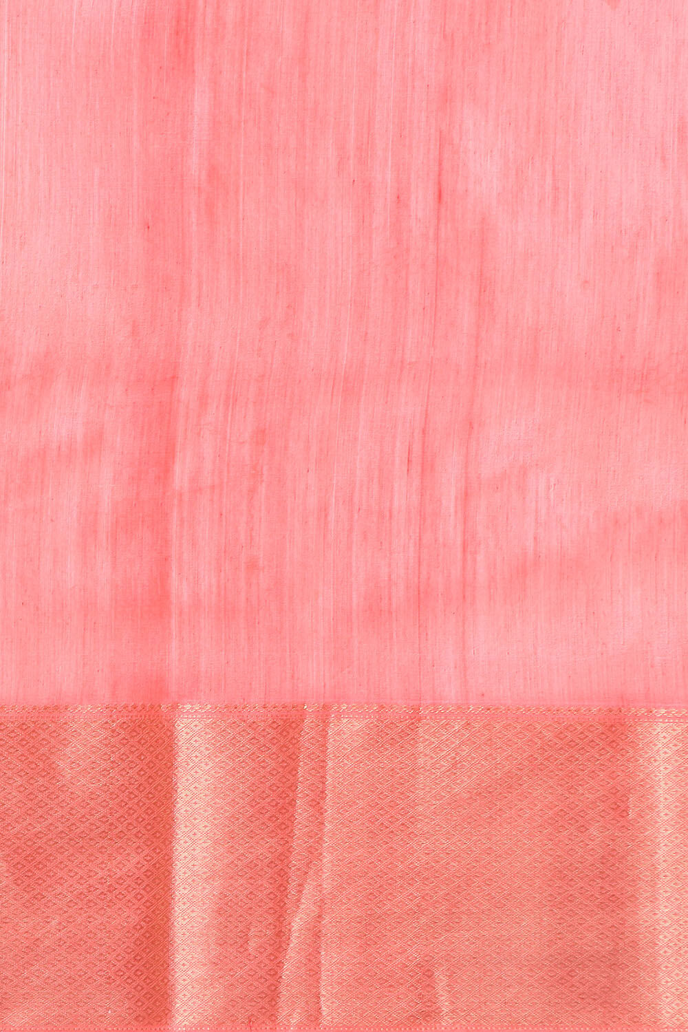 Light Pink Pure Silk Cotton Maheswari Saree image number null