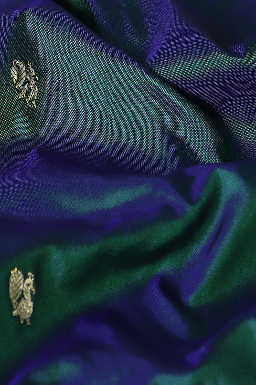 Blue Pure Silk Paithani Saree image number null