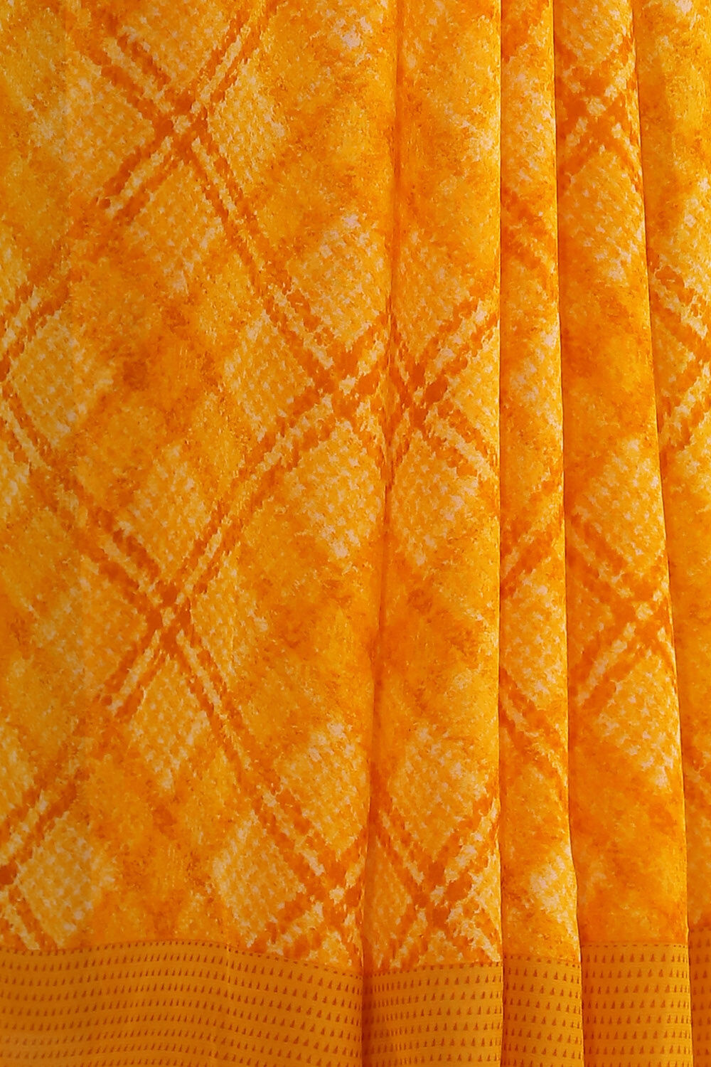 Light Yellow Pure Georgette Printed Saree image number null