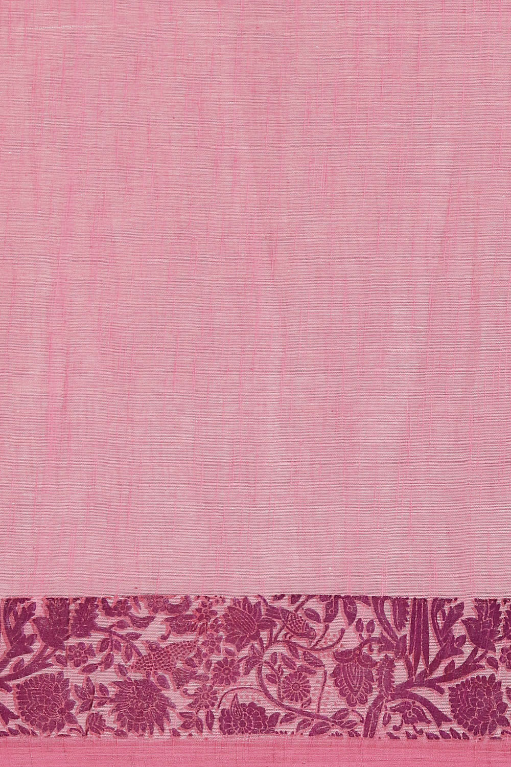 Pink Pure Cotton Printed Saree image number null