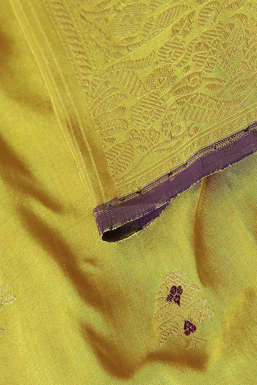 Light Green Pure Silk Banarasi Saree image number null