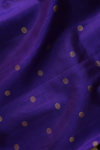 Violet Kanjivaram Silk Saree thumbnail image number null
