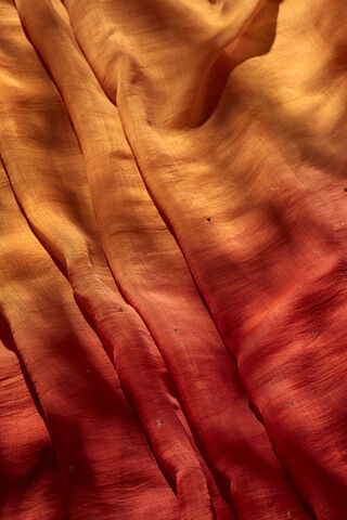 Multicoloured Pure Silk Cotton Embroidery Saree thumbnail image number null