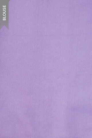 Purple Printed Viscose Crepe Saree thumbnail image number null