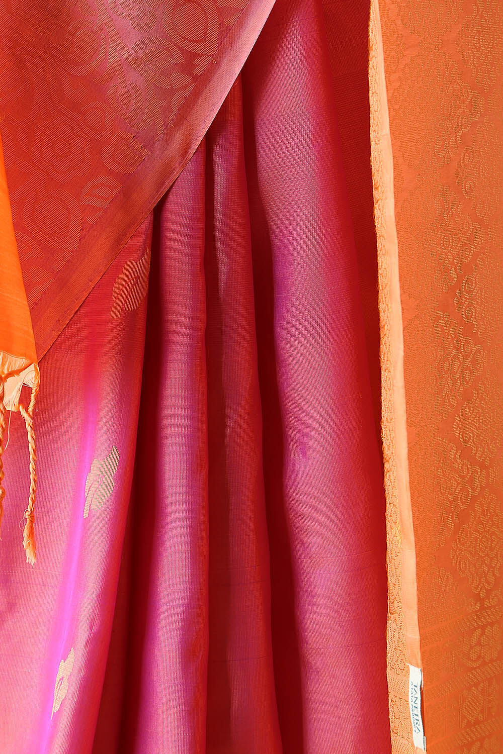 Pink Pure Silk South Saree image number null