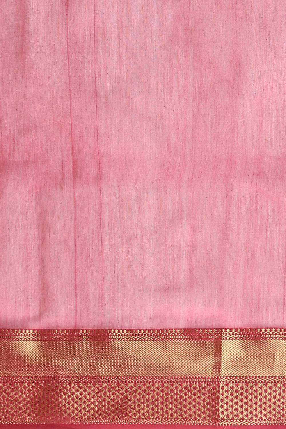 Light Pink Pure Silk Cotton Maheshwari Saree image number null