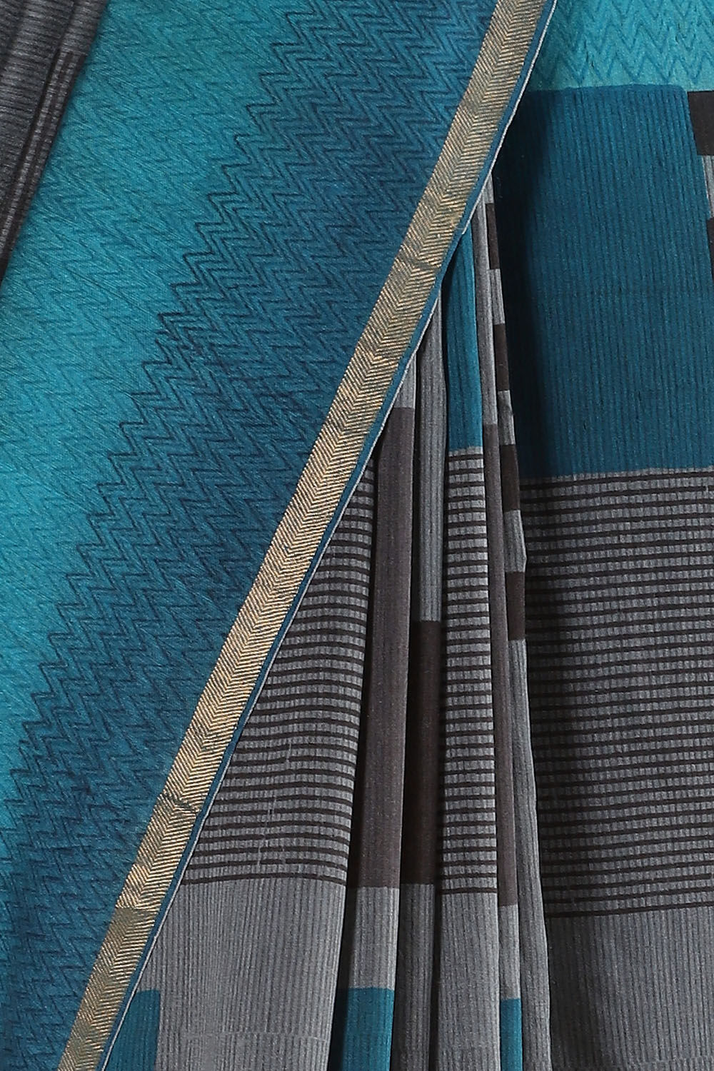 Beige Pure Tussar Vanya Printed Saree image number null