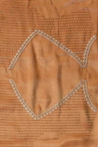Light Blue Viscose Tissue Embroidered Saree thumbnail image number null