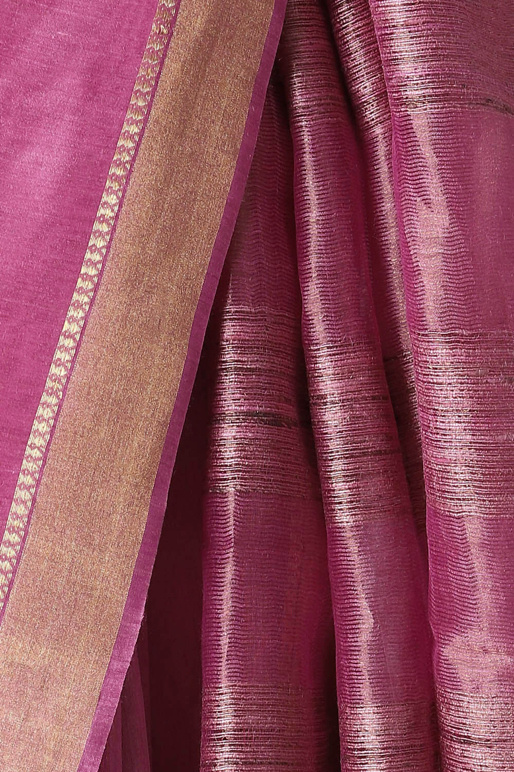 Pink Pure Tussar Silk Bhagalpuri Saree image number null
