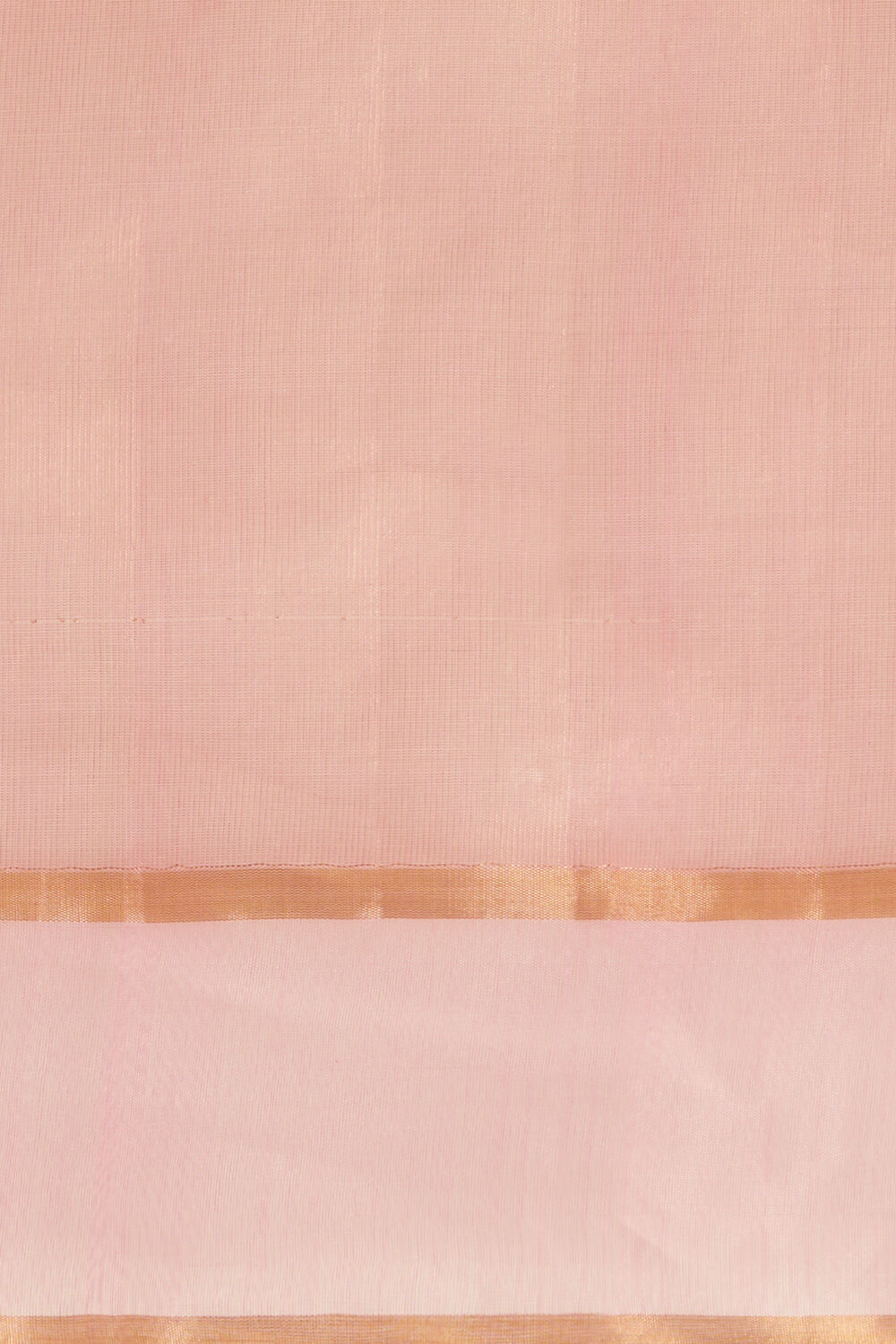 Light Pink Pure Cotton Tissue Chanderi Saree image number null