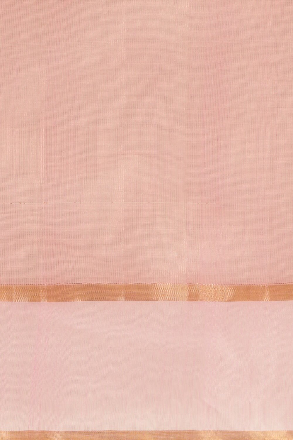 Light Pink Pure Cotton Tissue Chanderi Saree image number null