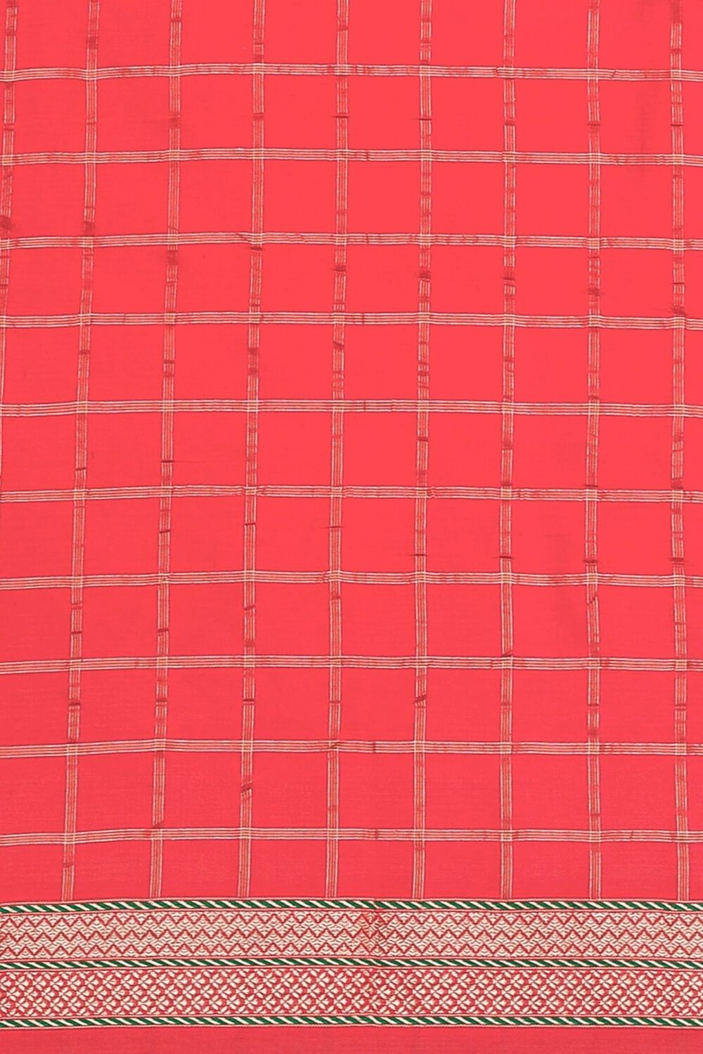 Red Banaras Pure Silk Saree image number null
