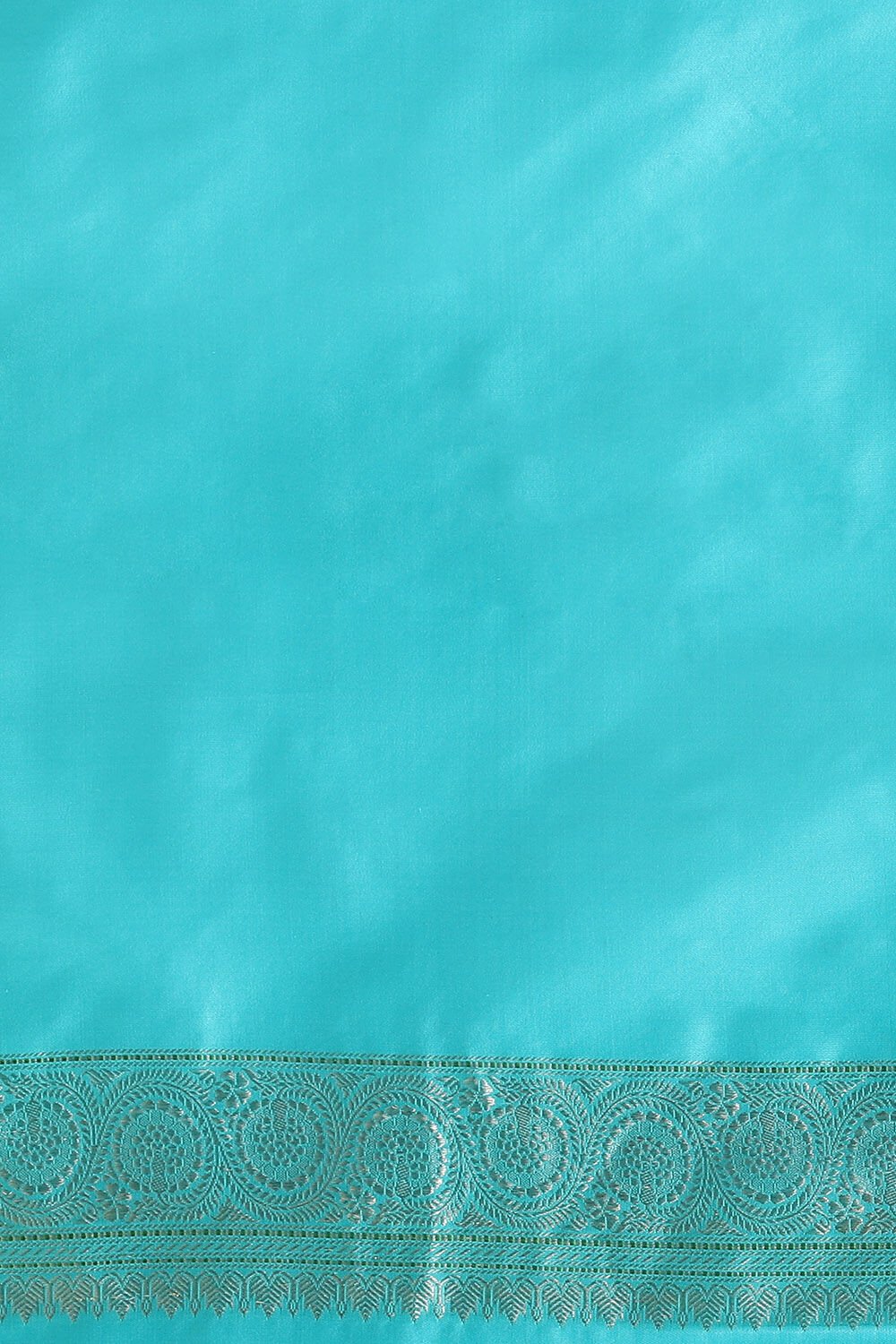 Light Blue Pure Silk Banarasi Saree image number null