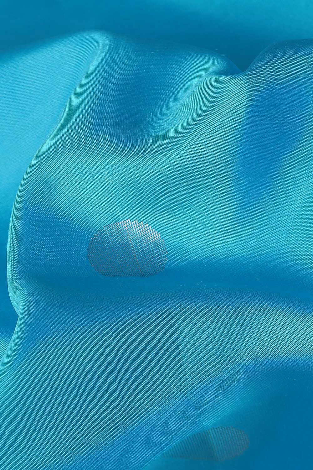 Blue Pure Silk South Saree image number null
