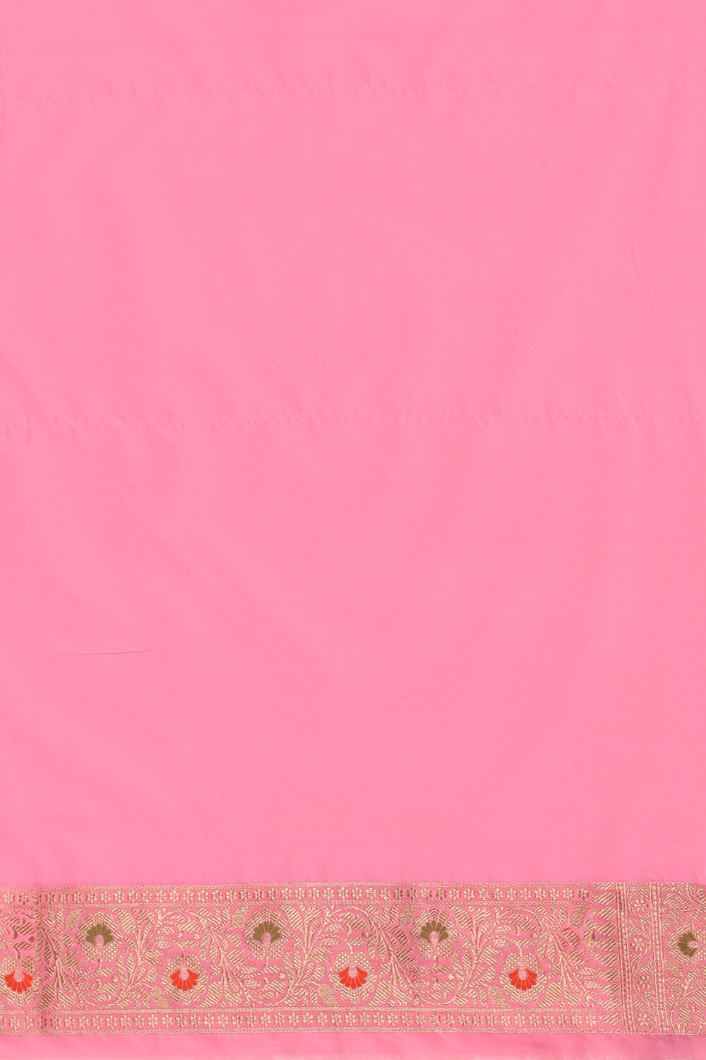 Pink Pure Silk Woven Banarasi Saree image number null