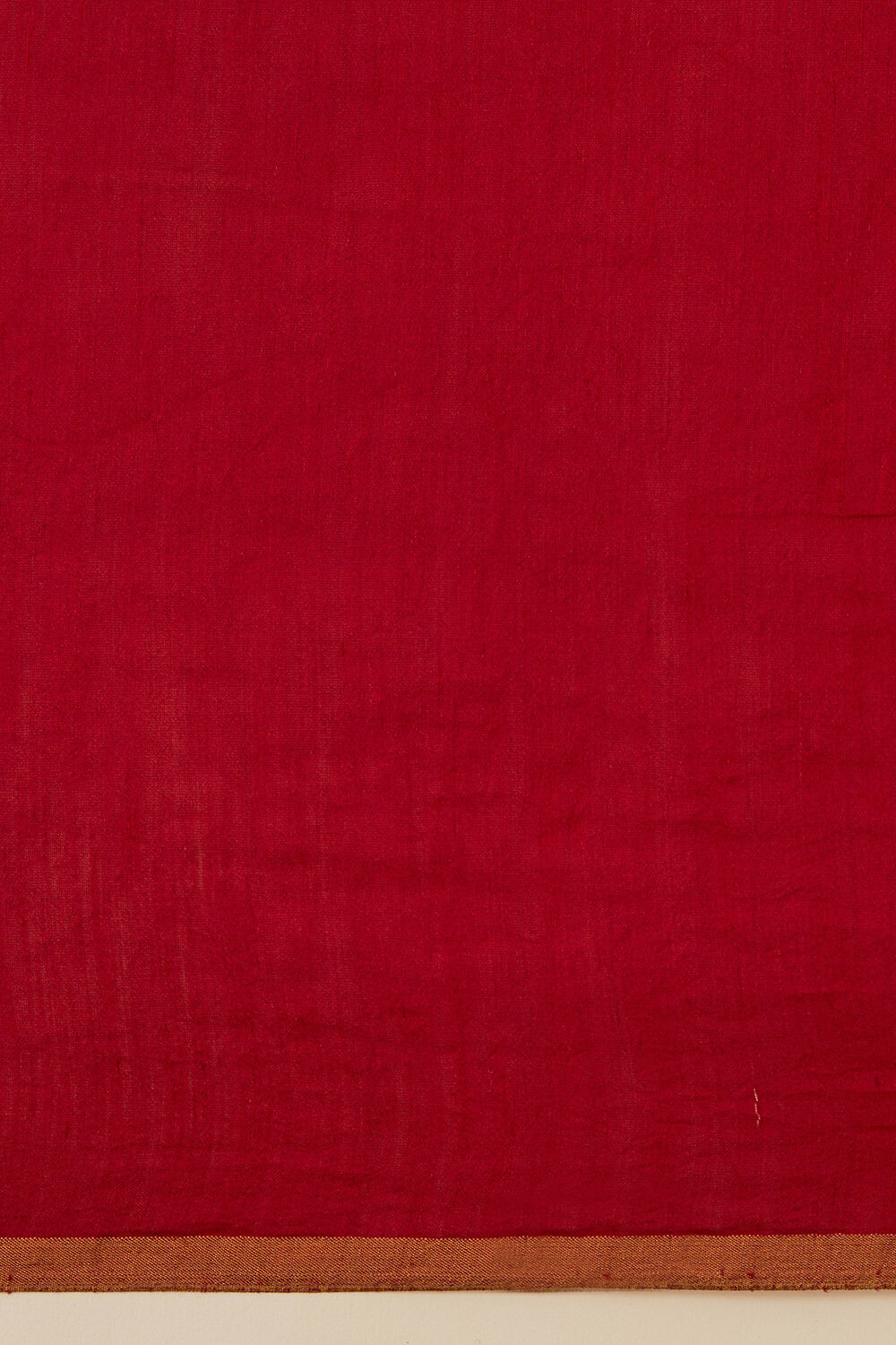 Dark Red Pure Organza Banarasi Saree image number null