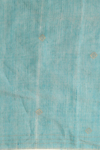 Light Blue Chattisgarh Pure Silk Tissue Woven Saree thumbnail image number null