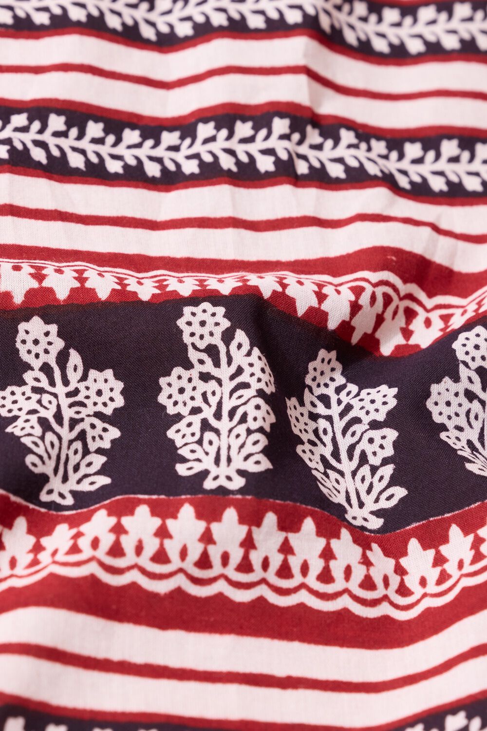 Black Bagh Block Printed Pure Cotton Saree image number null