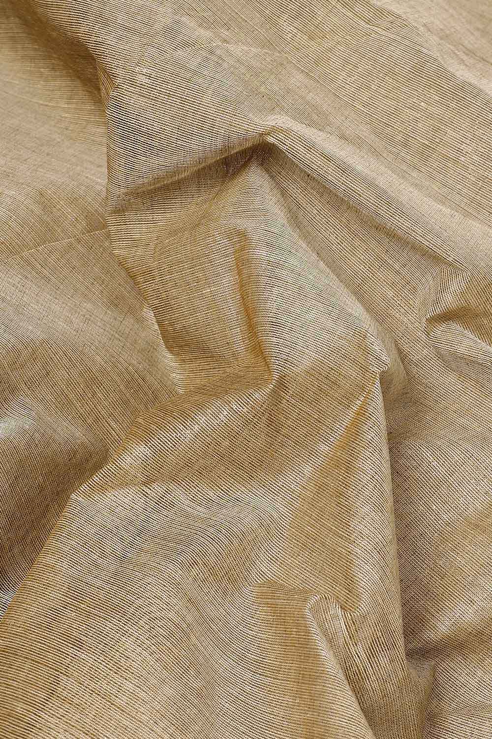 Light Blue Pure Cotton Bengal Saree image number null