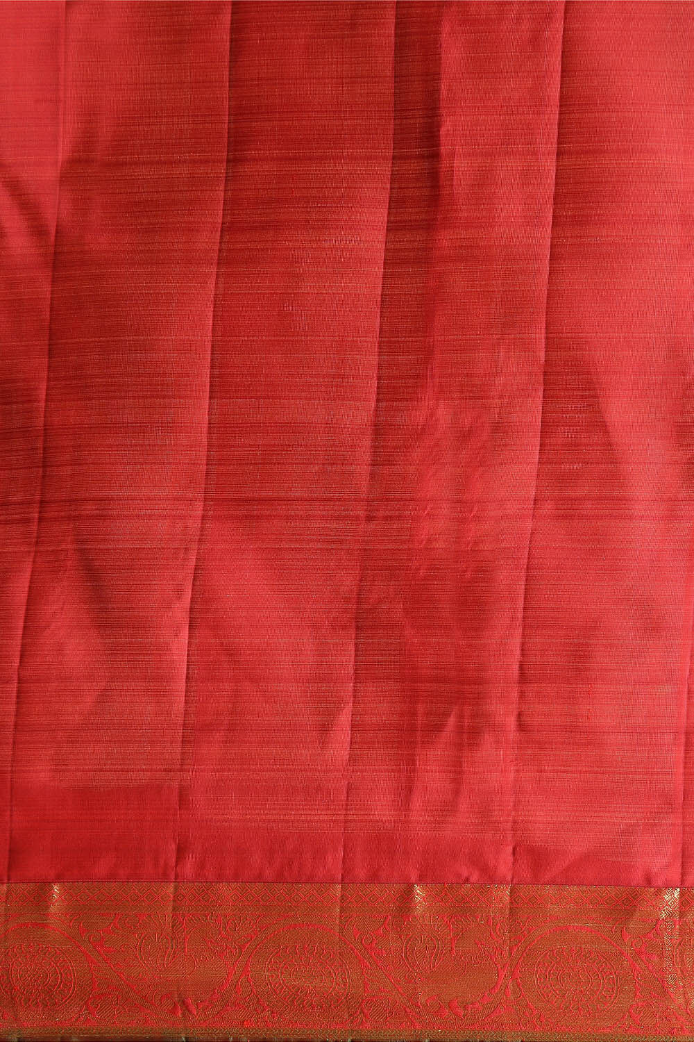 Dark Red Pure Silk Kanjivaram Saree image number null