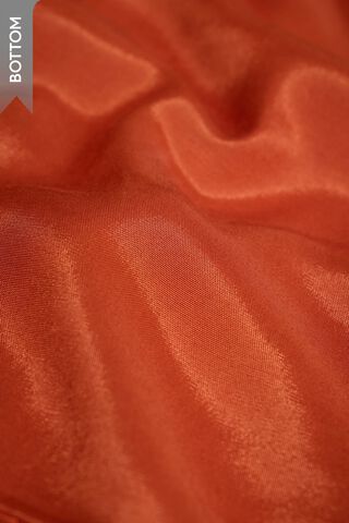 Orange Pure Tissue Cotton Embroidered Unstitched Suit Set thumbnail image number null