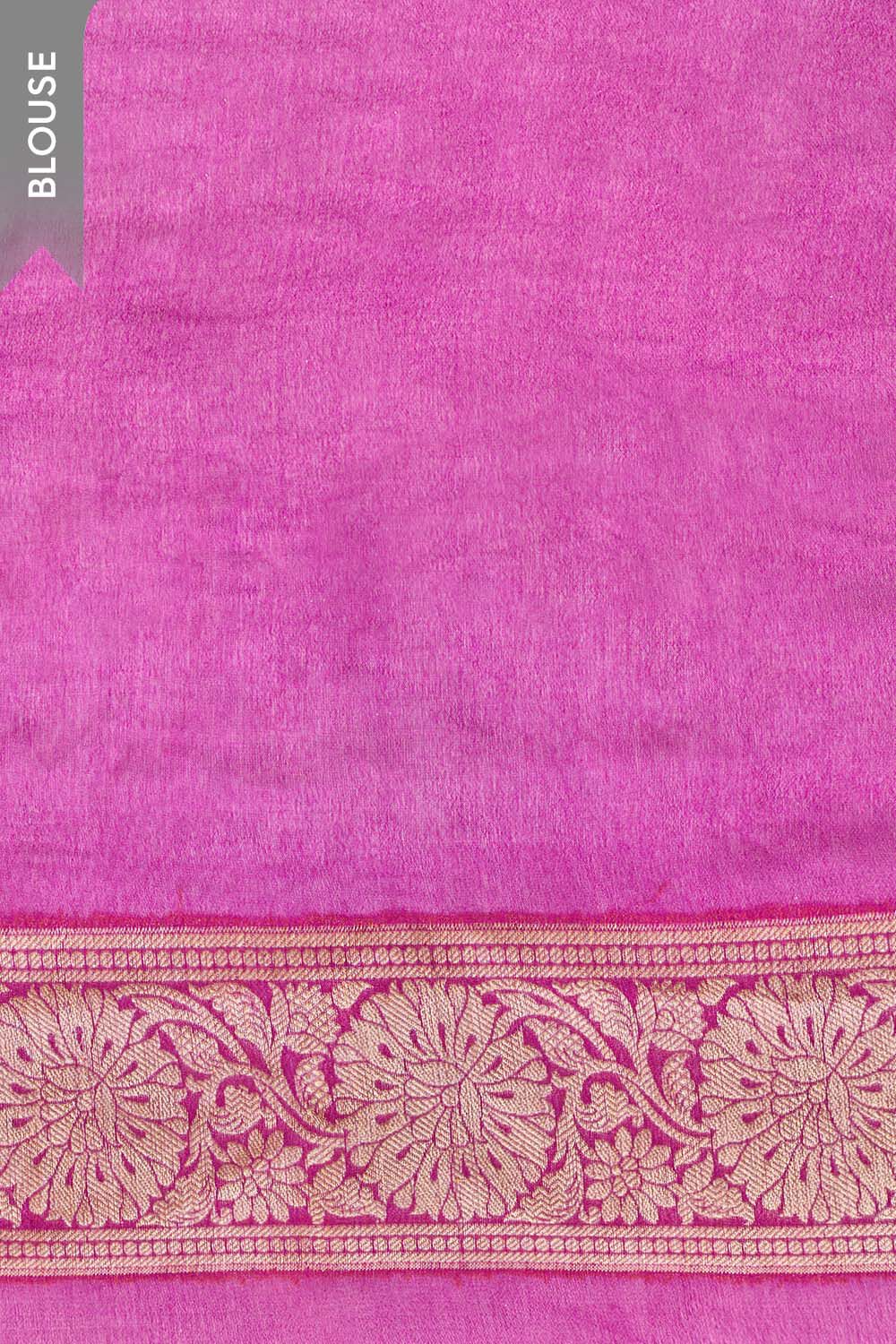 Pink Pure Silk Georgette Cutwork Banarasi Saree image number null