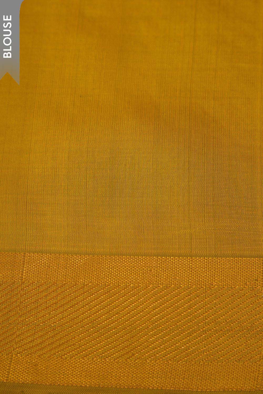 Orange Woven Pure Silk Saree image number null