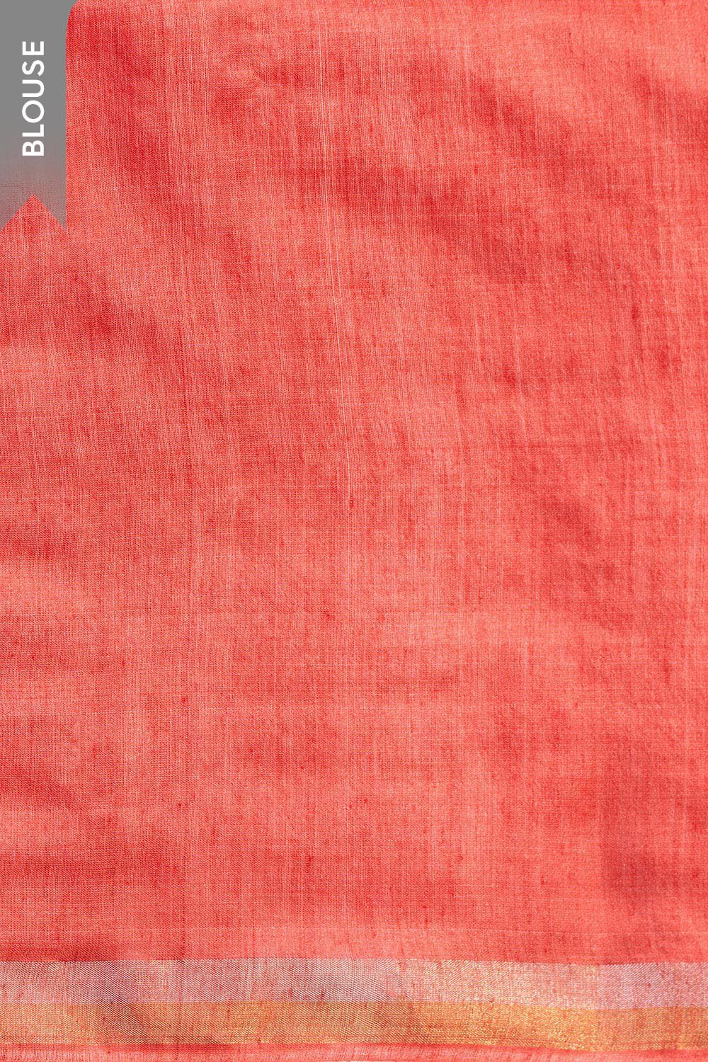 Red Chattisgarh Woven Pure Tussar Silk Saree image number null