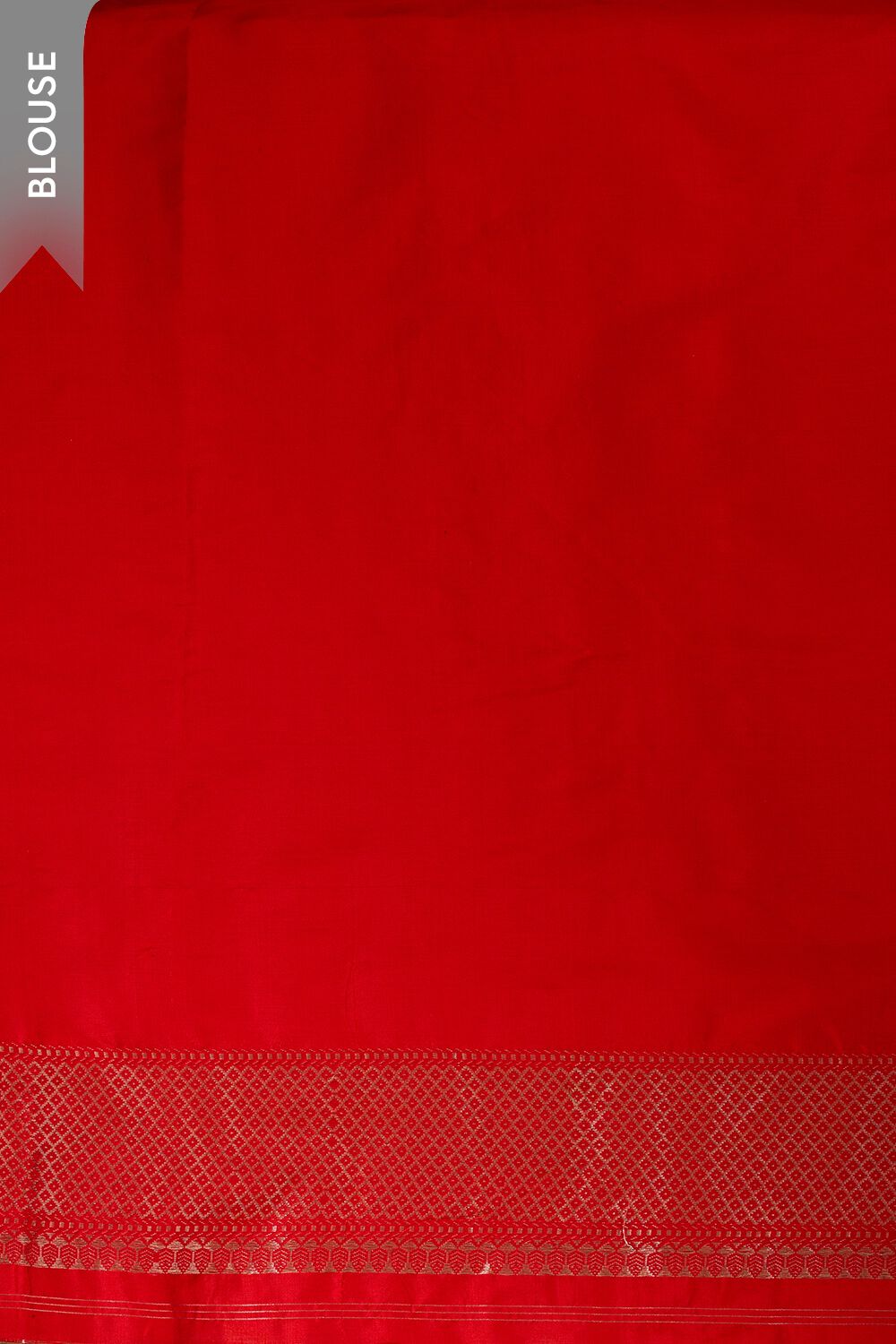 Red Pure Silk Brocade Banaras Saree image number null