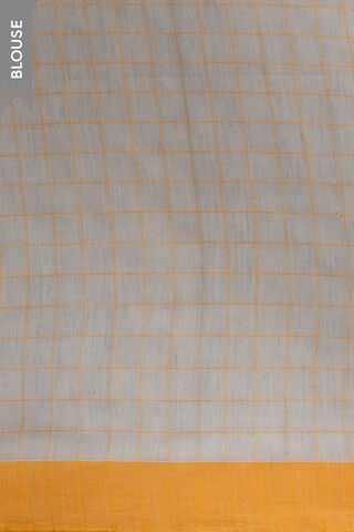 Grey Bengal Pure Cotton Jamdani Saree thumbnail image number null