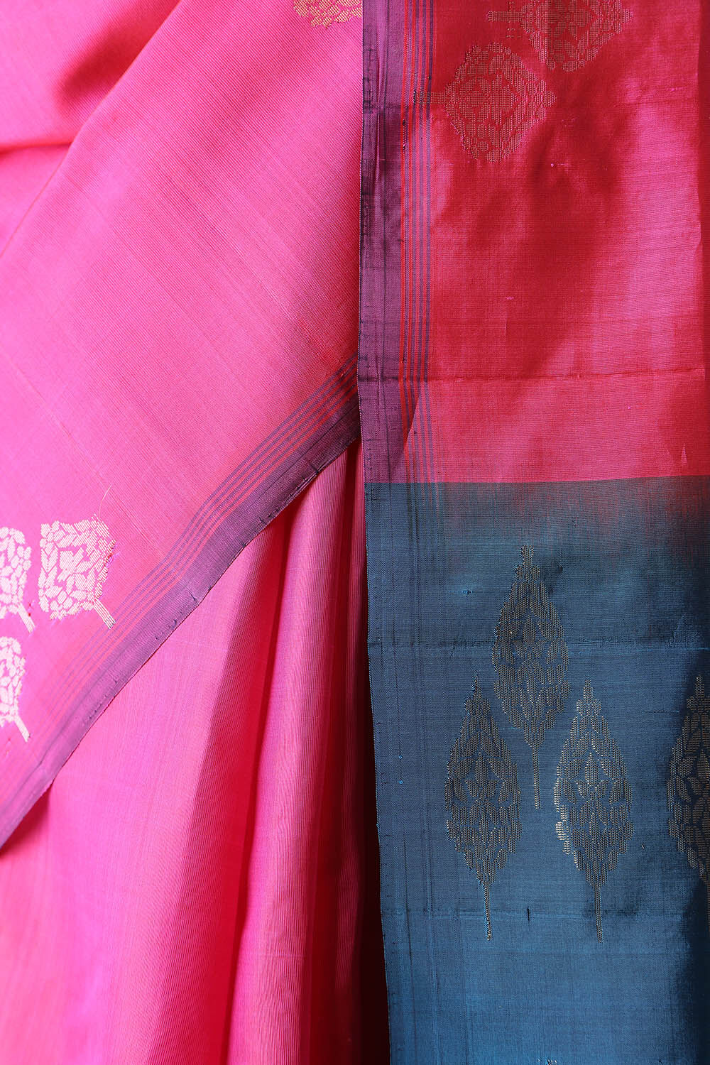 Pink Pure Silk South Saree image number null