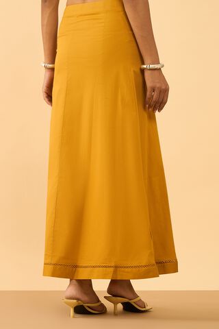 Dark Yellow Woven Cotton Lycra Inskirt thumbnail image number null